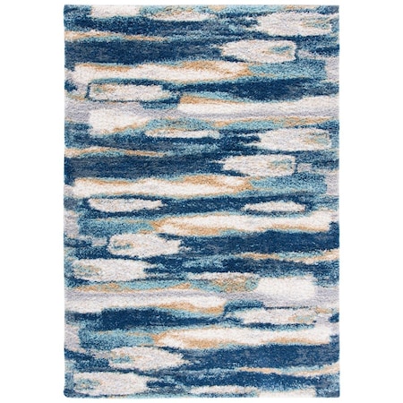 Safavieh 4 ft. 5 in. x 6 ft. 5 in. Calista Area Rug Blue & Ivory CAL108M-4